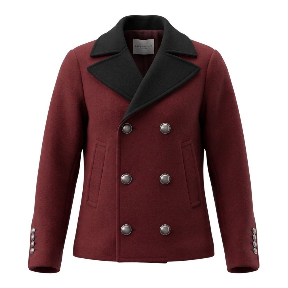 Each x Other Peacoat Robert Montgomery Artist Edition W S Burgundy rare collab